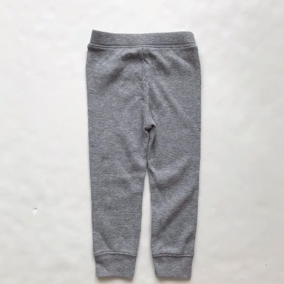 Old gray waffle legging joggers VGUC 3T - Picture 5 of 5